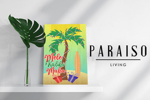 Mele Kalikimaka Palm tree