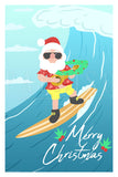 Santa Surfer