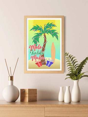 Mele Kalikimaka Palm tree