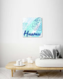 Monstera Leaf Hawaiian Design