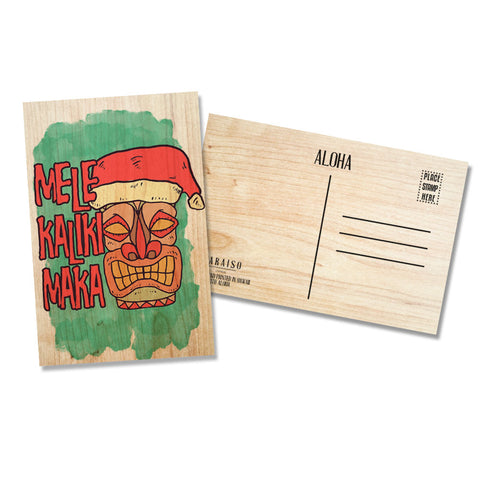Mele Kalikimaka Tiki Mask