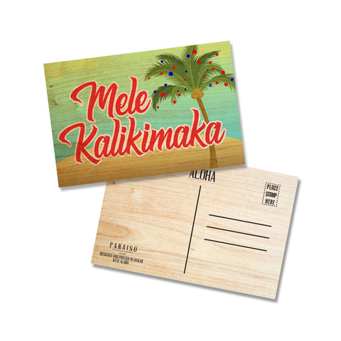 Mele Kalikimaka Palm Tree