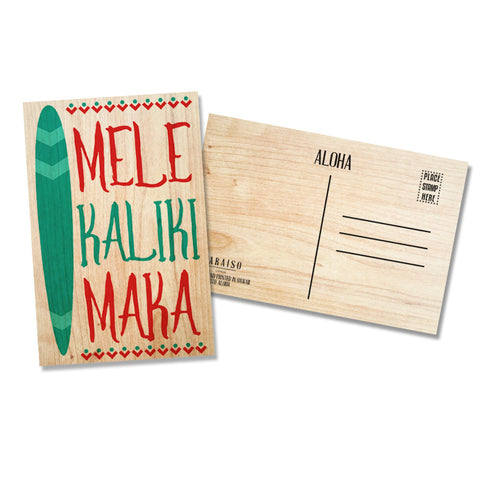 Surfboard Mele Kalikimaka