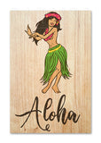 Hula Girl Aloha Natural