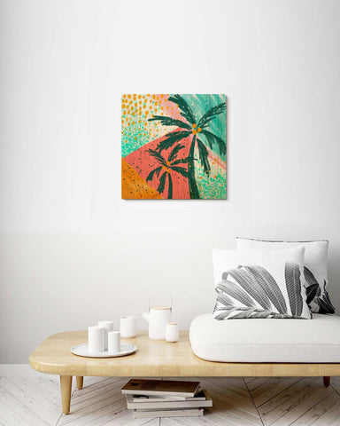 Aloha With Palm Trees