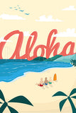 Aloha Beach Travel Print