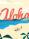 Aloha Beach Digital Print