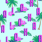 Aloha Vintage Style - Wood Print 7 x 7