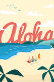 Aloha Beach Stretch Canvas