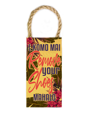 Remove Your Shoes