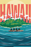 Hawaiian Island Digital Painting