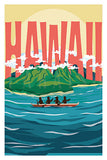 Hawaiian Island Travel Print