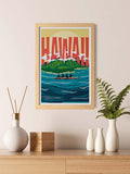 Hawaiian Island Travel Print
