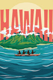 Hawaiian Island Stretch Canvas