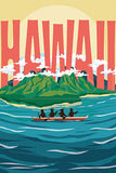 Hawaiian Island Travel Print