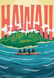 Hawaiian Island Digital Print