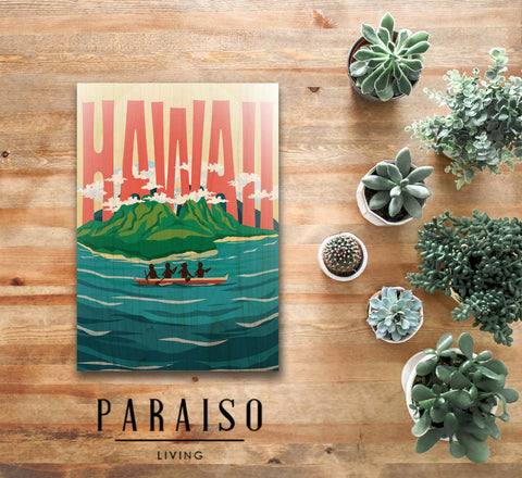 Hawaiian Island Digital Print