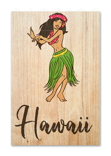 Hula Girl Hawaii Natural