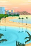 Honolulu Beach Shore