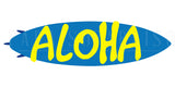 Aloha on Surfboard