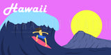 Hawaii Surfing Diamond Head