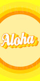 Aloha Retro Circle