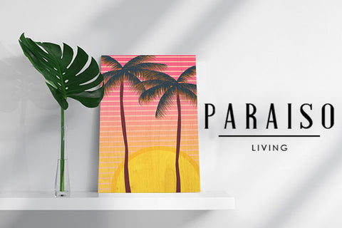 Retro Palm Trees
