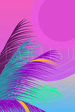 Retro Palm Tree