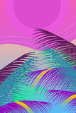 Retro Palm Tree