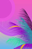 Retro Palm Tree