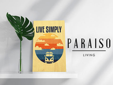 Live Simply Retro Van