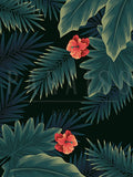 Vintage Tropical Leaf