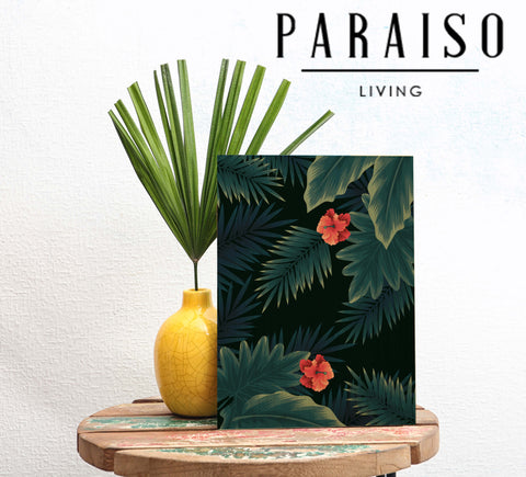 Vintage Tropical Leaf
