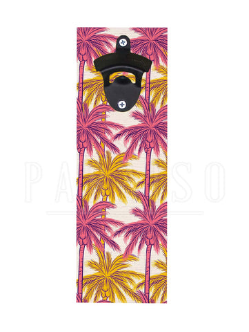 Hand Drawn Palm Trees Pattern