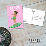 Hula Girl Aloha