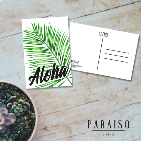 Palm Leaf Aloha