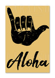 Shaka Aloha Brown