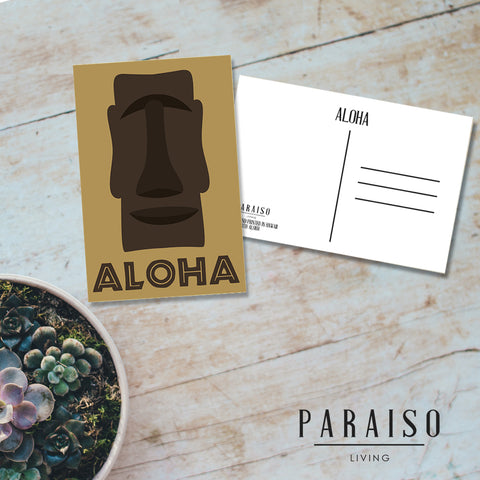 Tiki Head Aloha Brown