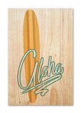 Vintage Surfboard Aloha
