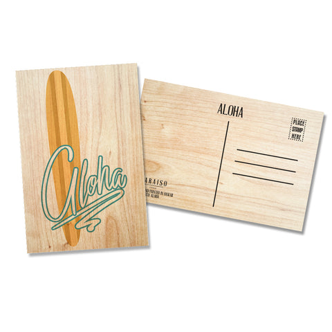 Vintage Surfboard Aloha